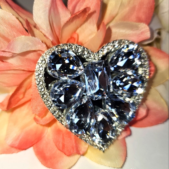 Pop Socket 💎 Stunning Diamond Heart Pop Socket for Any Phone or Case!! ☆》NWT《☆ - Picture 5 of 7